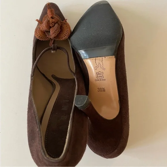MARNI suede t strap pumps - Picture 6 of 6